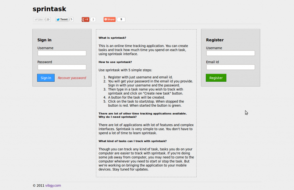 Sprintask 0.3 Released – Vibgy Joseph